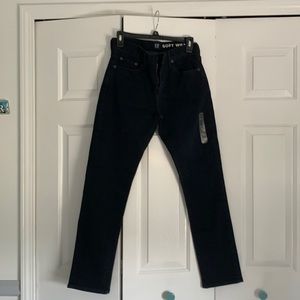28x30 Jet black Gap Soft Wear Jean.